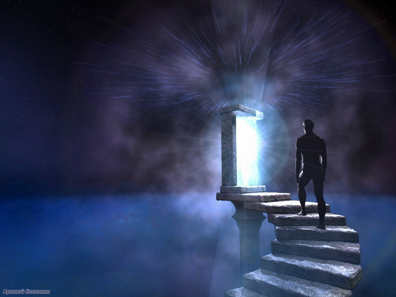 星际之门 壁纸中的科幻艺术设计